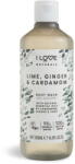 I Love Cosmetics Naturals vegán tusfürdő Lime, Ginger & Cardamom 500 ml