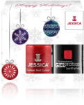 Jessica Cosmetics Winter Set: GELeration és Custom Colors lakk Hearts on Fire