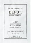 Depot 500 Beard & Mustache No. 501 Szakállsampon, 10 ml