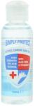 Simply Protect alkoholos antibakteriális kézfertőtlenítő gél, 58 ml