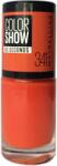 Maybelline Color Show 60 Seconds Körömlakk 341 Orange Attach 7 ml