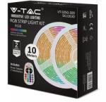  KIT BANDA LED SMD5050 30LED/M RGB IP20 10M (SKU-2630)