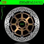 NG Brake Disc NG FÉKEK Úszó - 1236 NG Brake Disc Fékrendszer és alkatrészei Fékbetétek, fékpofák és féktárcsák Féktárcsák