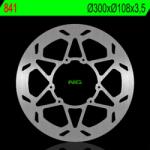 NG Brake Disc NG FÉKEK Fix Fék Tárcsa - 841 NG Brake Disc Fékrendszer és alkatrészei Fékbetétek, fékpofák és féktárcsák Féktárcsák