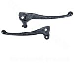 TNTTU fékkar pár MBK 50 Booster 1999-2003 / Yamaha 50 BWS 1999-2003, karbon mintás (OEM: 4KH-H3912-00 + 4VV-H3922-00) TNTTU Fékrendszer és alkatrészei Fékkarok és fékbowdenek Fékkarok Komplett fékkarok