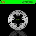 NG Brake Disc NG FÉKEK Fix Fék Tárcsa - 1012 NG Brake Disc Fékrendszer és alkatrészei Fékbetétek, fékpofák és féktárcsák Féktárcsák