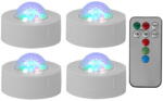 Party PACHET 4 MINI ASTRO RGB CU STROBOSCOP SI TELECOMANDA (PARTY-4ASTRO) - vexio