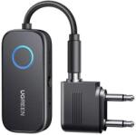 UGREEN CM671 Bluetooth 5.3 adó/vevő, mini jack 3, 5 mm, 300mAh + repülőgépes adapter (35222A) - elvo