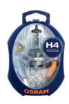 OSRAM Set rezerva becuri/sigurante electrice Becuri: 1x H4 1x P21W 1x PY21W 1x P21/5W 1x R5W 1x W5W Siguran? e: 2x 10A, 1x 15A, 1x 20A (H4 BOX)