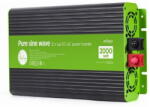 Gembird Invertor de putere DC-AC 12V/230V 500W/1000W (EG-PWC-PS500-01)