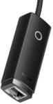 Baseus Lite Series USB-A to RJ45 LAN Port Ethernet Adapter 100Mbps, fekete WKQX000001