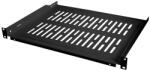 LogiLink RAFT FIX LOGILINK 1U pentru rack 19", adancime 350mm, sarcina maxima 10Kg, vopsea antistatic, otel 1.5mm, black, "SF1C45B (SF1C45B) - vexio