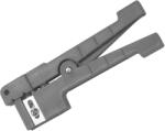 LogiLink CLESTE dezizolare cablu, LOGILINK, functii: dezizolare cablu, fibra optica, coaxial, si Cu pana la 3.2mm, maner antialunecare, 3x lame drepte, 1x lama rotunda, gri, "WZ0063 (WZ0063)