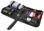 LogiLink TRUSA scule retelistica, LOGILINK, fctii: testare cab, sertizare mufe, deziz. cab, sertiz. cablu, taiere cab. 6 prod. : tester cab, cleste sertiz. mufe, unealta punch down, cleste dez. RJ45/BNC, "WZ00