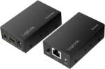 LogiLink EXTENDER HDMI over LAN LOGILINK, Input: HDMI (T) x 1, Output: RJ45 (M) x 1, , pana la 60m, rezolutie maxima Full HD (1920x1080) la 60 Hz, negru, "HD0023" (timbru verde 0.8 lei) (HD0023)