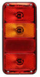 WAŚ Lampa Spate Dreapta/Stanga (rosu cu Iluminare Numar de Inmatriculare Reflector (193 W29.1)