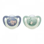 Nuk Dummy NUK First Choice Night 6-18m 2 ks Hippo/Koala (59197-NUK-10176373)
