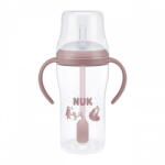 Nuk Perfect Match training baby bottle with straw BEAR 260 ml (59211-NUK-10216321)