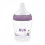 Nuk Perfect Match Temperature Control Baby Bottle 150 ml Hippo (59262-NUK-10215410)