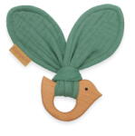 NEW BABY Baby teether New Baby Bird mint (53529-nb-muslin-bird-mint) - vexio