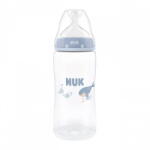 Nuk First Choice Temperature Control Baby Bottle 300 ml Whale (59363-NUK-10216342-whale)