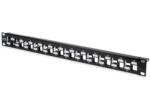 ASSMANN 24-port Patch Panel 1U Black DN-91412 (DN-91412)