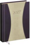 REALSYSTEM Zsebnaptár REALSYSTEM Prémium A B/6 álló heti sárga lapos drapp 2027 9412-77 (9412-77)