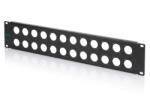 ASSMANN 2U rack panel for 24 x D-Type modules DN-97697 (DN-97697)