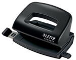 Leitz Perforator negru plastic 2 perforatii 10 coli Leitz (ESS50100095) - vexio