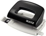 Leitz Perforator negru plastic 2 perforatii 10 coli Leitz (ESS50580095) - vexio