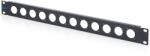 ASSMANN 1U rack panel for 12 x D-Type modules DN-97696 (DN-97696)