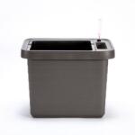 Plastia Öntöző nagyméretű virágláda Berberis UNO 45 cm - antracit (U714024)