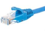 NETRACK patch cable RJ45, snagless boot, Cat 6 UTP, 2m blue (BZPAT26B) - vexio