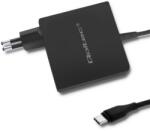 Qoltec Alimentator pentru notebook 90W | 4.5A | 20.3V | USB typ C (51741)