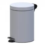 Studio Casa Cos Menajer De Gunoi Cu Pedala, Metal, 5L Alb, Studio Casa (ST5LA) - vexio Cos de gunoi