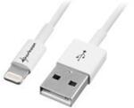 Sharkoon cable HDMI -> HDMI 4K white 1.0m - A-A (4044951018109)
