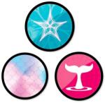 Nikidom Insigne, 3buc/set, Roller NIKIDOM - Mermaid (ND-9126)
