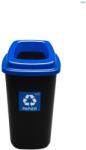 Plafor Cos plastic reciclare selectiva, capacitate 45l, PLAFOR Sort - negru cu capac albastru - hartie (PL-680-03) - vexio Cos de gunoi