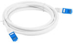 Lanberg PATCHCORD S/FTP CAT. 6A 1.5M WHITE LSZH (PCF6A-10CC-0150-W) - vexio