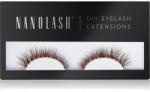 Nanolash DIY Eyelash Extensions set pentru extensia genelor acasă Fantasy BROWN 36 buc