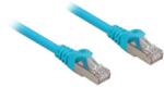 Sharkoon network cable RJ45 CAT. 6a SFTP LSOH blue 0, 50m - HalogenFree (4044951018734)