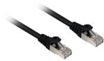 Sharkoon network cable RJ45 CAT. 6a SFTP LSOH black 1, 5m - HalogenFree (4044951018352)