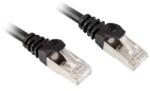 Sharkoon Kabel sieciowy RJ45 Cat. 6 SFTP - Negru - 1.5 (4044951017805)