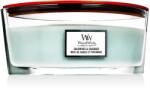 WoodWick Pressed Blooms & Patchouli Lumânări parfumate 453, 6 g typ Sagewood & Seagrass