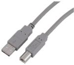 Sharkoon Cable USB 2.0 A-B gray 0, 5m (4044951015290)