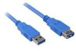 Sharkoon USB 3.0 extension cable black 1, 0m (4044951015672)
