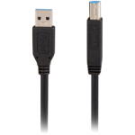 Sharkoon Cable USB 3.0 A-B black 3, 0m (4044951015658)