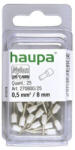 Haupa érvéghüvely szigetelt 0, 5/ 8 fehér 270800/25 SmallPack (25db/bl (270800/25)