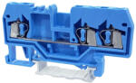 Tracon Nullavezető ipari sorozatkapocs, rugós, sínre, kék 800V 24A 0.08-2.5 mm2 3P TSKC2, 5/3-K Tracon (TSKC2,5/3-K)