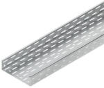 NIEDAX Kábelcsatorna 60x100x3000 mm, t=1, 5 mm, perf. , RS 60100 F (RS60100F)